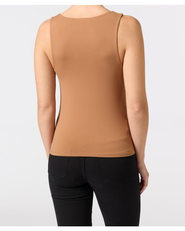 توب بدون أكمام من النايلون للنساء، بني (KiK Nylon-Tanktop (braun)) — KiK, منتج ألماني أصلي في المغرب