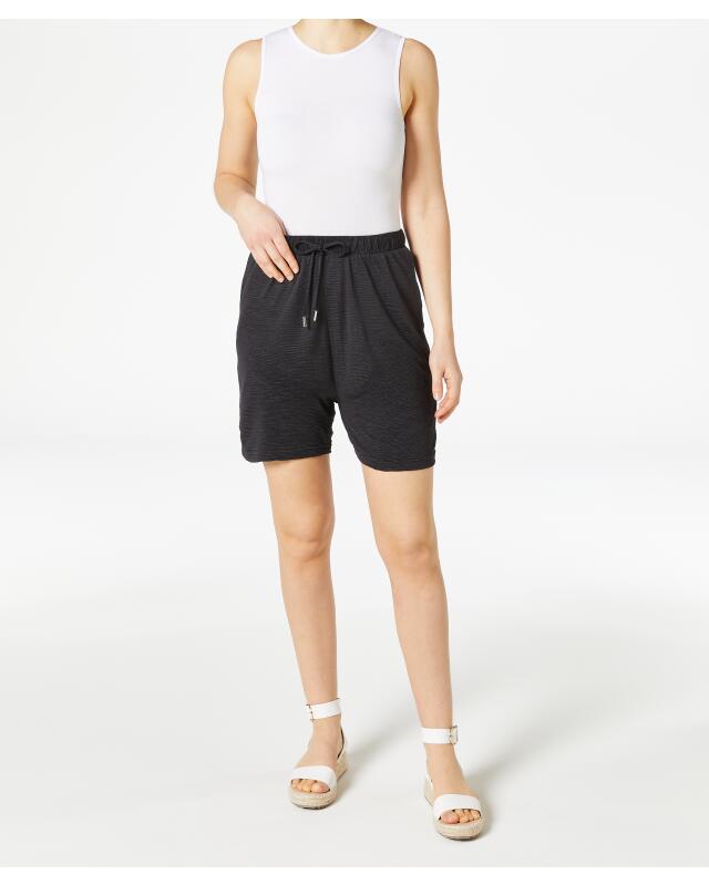 Short court femme, noir (KiK Kurze Shorts (schwarz)) — KiK, produit allemand authentique au Maroc