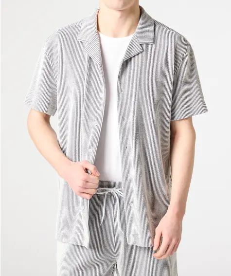 Pruhované tričko s krátkým rukávem