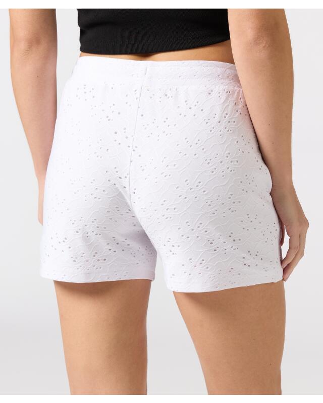 شورت بتطريز مثقب للنساء، أبيض (KiK Shorts mit Lochstickereien (weiß)) — KiK, منتج ألماني أصلي في المغرب
