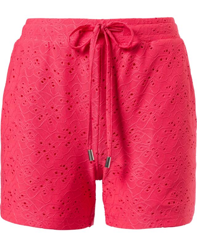 شورت بتطريز مثقب للنساء، فوشيا (KiK Shorts mit Lochstickereien (pink)) — KiK, منتج ألماني أصلي في المغرب