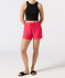 Shorts mit Lochstickereien pink
