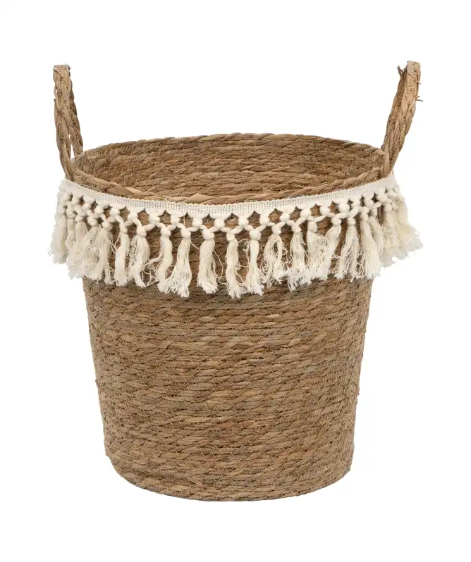 Kosz z trawy morskiej