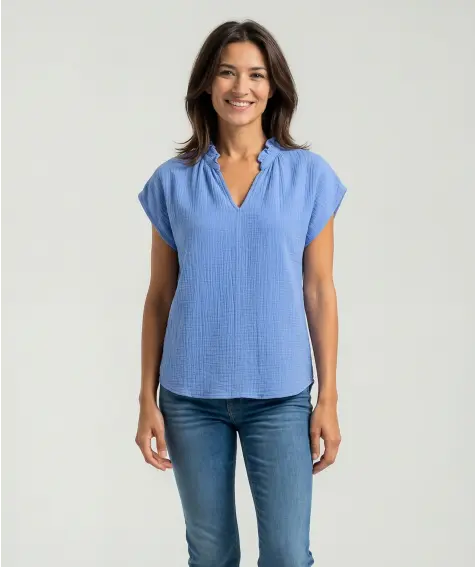 Musselinbluse
