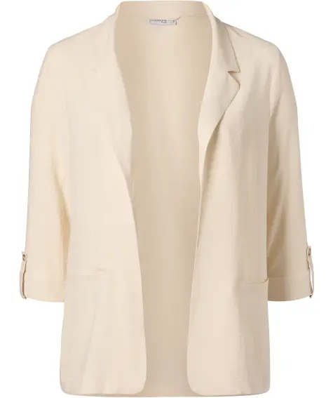 Blazer mit Leinenanteil