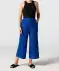 Culottes met oogjesborduursel blauw
