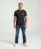 T-Shirt Acid-wash schwarz
