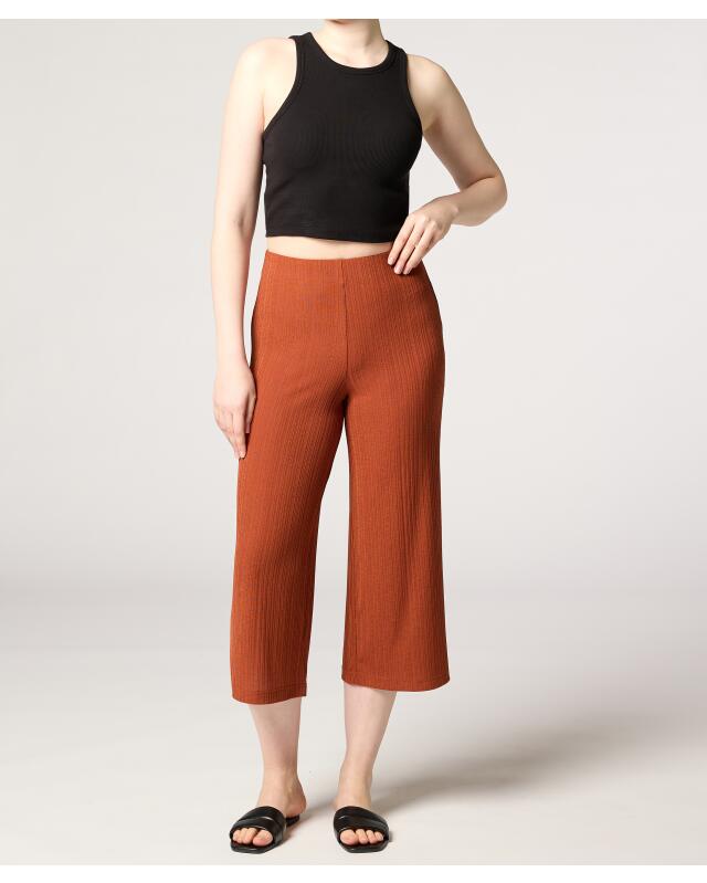 Culottes for women, rust brown — KiK, authentic German product in Morocco