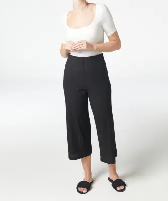 Culotte mit Streifenstruktur