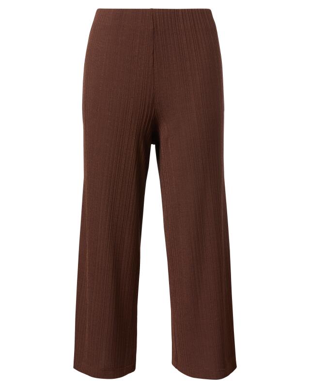Culottes with textured stripes for women, brown (KiK Culotte mit Streifenstruktur (braun)) — KiK, authentic German product in Morocco