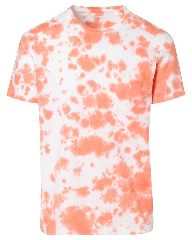 T-shirt batik homme, corail (KiK Batik T-Shirt (koralle)) — KiK, produit allemand authentique au Maroc