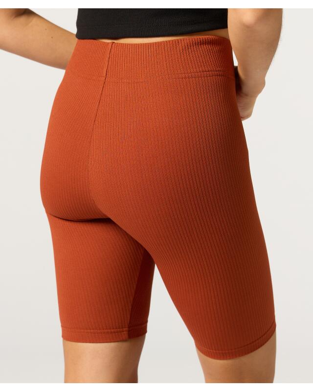 شورت دراجة للنساء، بني صدئي (KiK Radlerhose (rostbraun)) — KiK, منتج ألماني أصلي في المغرب