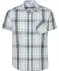 Karohemd Kurzarm hellblau kariert