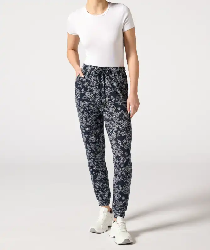 Jogginghose mit Allover-Print