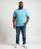 Sommerliches T-Shirt hellblau