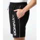 Sweatshorts in Schwarz
