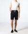 Sweatshort in zwart zwart