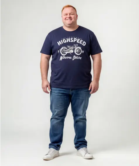 T-shirt met print op voorzijde