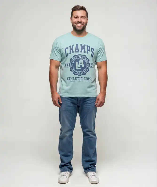 T-Shirt mit Frontprint