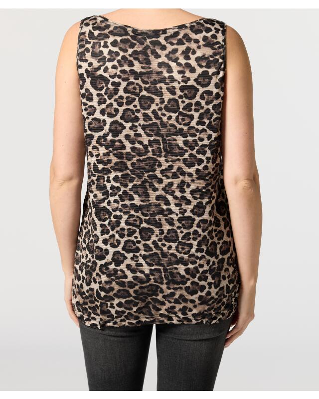 Leopard print tank top for women, leopard print (KiK Tanktop Leo (Leopardendruck)) — KiK, authentic German product in Morocco