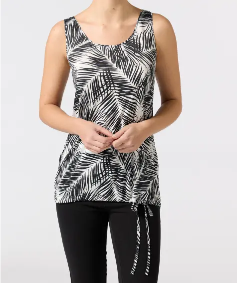 Tanktop Palmenblätter