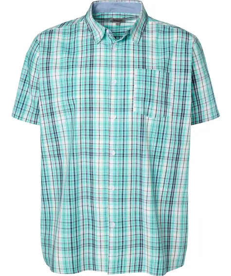 Geruit katoenen overhemd