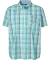 Geruit katoenen overhemd turquoise geruit