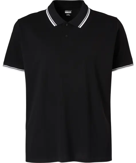 Poloshirt mit Kontraststreifen