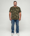 T-Shirt mit Camouflagedruck Tarndruck