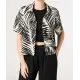 Vzorovaná viskózová halenka