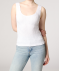 Tanktop mit Stretch weiß