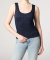 Tanktop met stretch donkerblauw