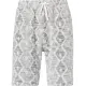 Shorts mit Rautenmuster