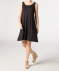 Schwarzes Kleid mit Stretch schwarz