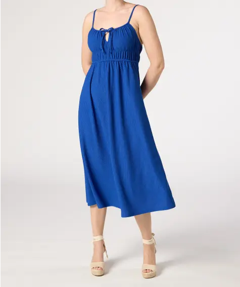 Blaues Kleid