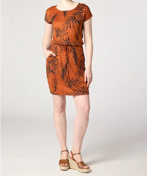 Kleid mit sommerlichem Muster
