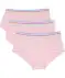 Pantys mit mehrfarbigem Bund hellrosa