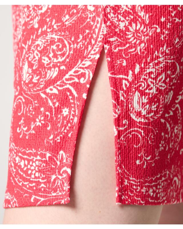 T-shirt dress for women, hot pink printed (KiK Pinkes Shirt-Kleid (pink bedruckt)) — KiK, authentic German product in Morocco