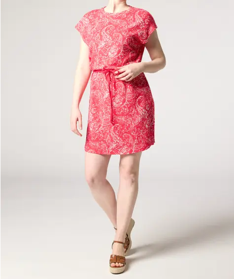 Pinkes Shirt-Kleid