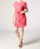 Pinkes Shirt-Kleid pink bedruckt
