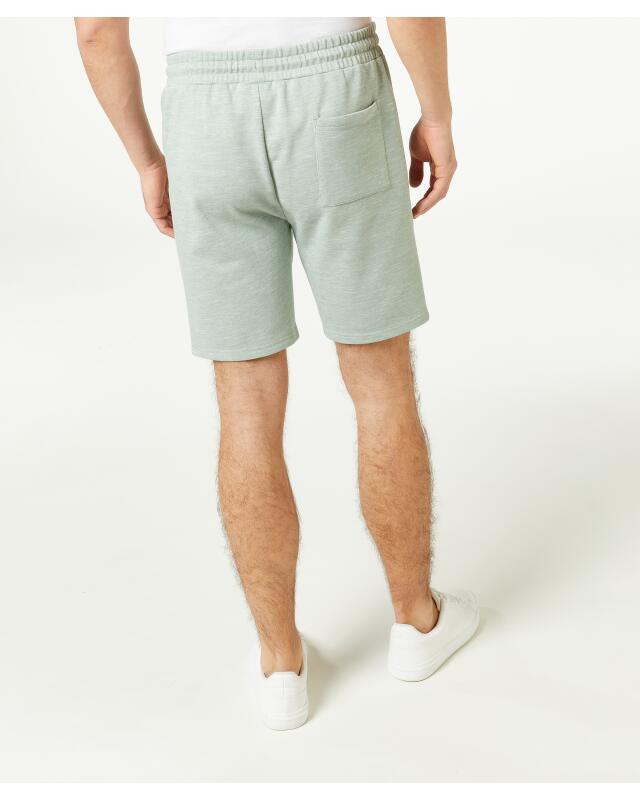 Marl shorts for men, light green (KiK Melange-Shorts (hellgrün)) — KiK, authentic German product in Morocco