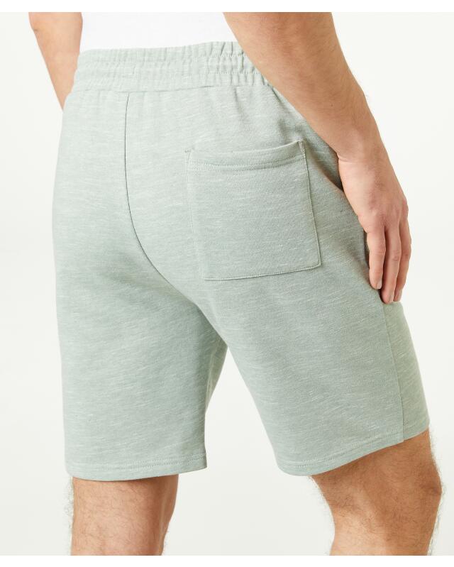 Marl shorts for men, light green (KiK Melange-Shorts (hellgrün)) — KiK, authentic German product in Morocco