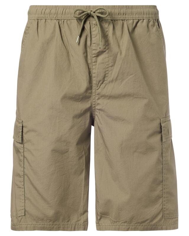 Cotton cargo shorts for men, khaki (KiK Cargo-Shorts aus Baumwolle (Khaki)) — KiK, authentic German product in Morocco