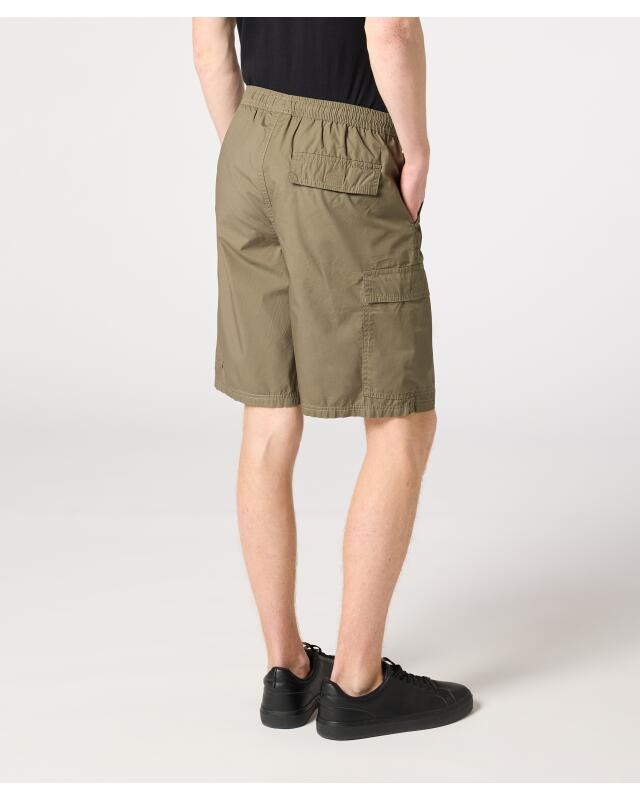 Cotton cargo shorts for men, khaki (KiK Cargo-Shorts aus Baumwolle (Khaki)) — KiK, authentic German product in Morocco