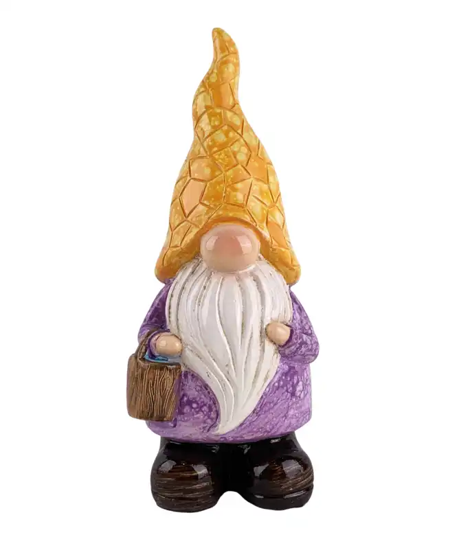 Gartenfigur glänzender Wichtel