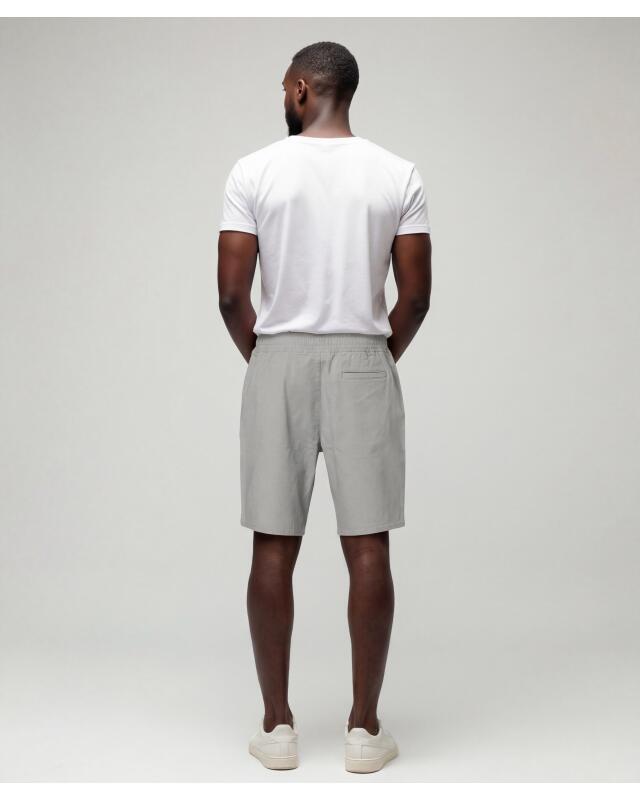 Short longueur bermuda homme, gris (KiK Shorts in Bermudalänge (grau)) — KiK, produit allemand authentique au Maroc