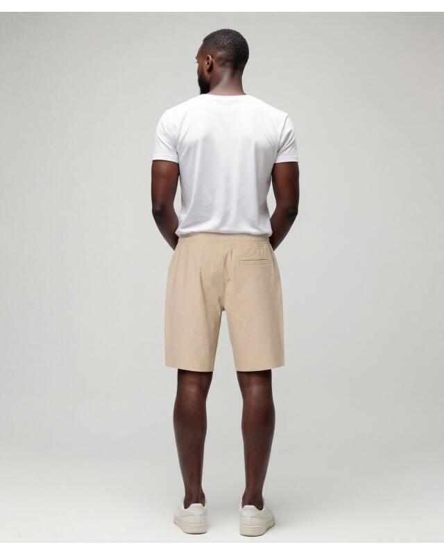 Bermuda-length shorts for men, natural (KiK Shorts in Bermudalänge (naturfarben)) — KiK, authentic German product in Morocco