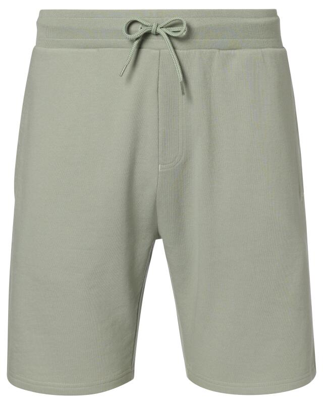 Short en sweat longueur bermuda homme, vert clair (KiK Sweatshors in Bermudalänge (hellgrün)) — KiK, produit allemand authentique au Maroc
