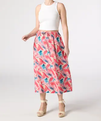 Midirok met tropisch patroon