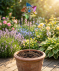 Blumenstecker Windspiel bunt
